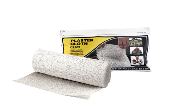 Woodland Scenics Plaster Cloth 8in x 5yd C1203