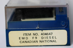 N, Bachmann Canadian National EMD F9 Diesel Locomotive Item No. 404647 (Previously Owned)
