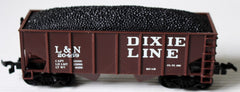 HO Industrial Rail L&N Dixie Line 2 Bay Hopper 20459 PREVIOUSLY OWNED
