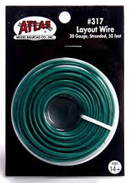 Atlas Layout Wire Green #317