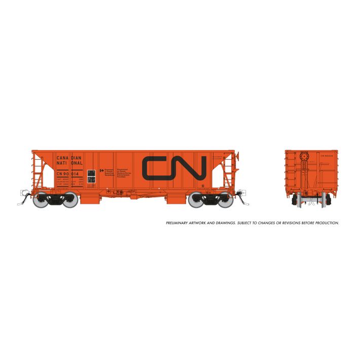 HO Scale Rapido CN  NSC Ballast Cars (6 car set) (Copy) set 158014