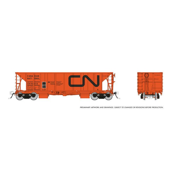 HO Scale Rapido CN  NSC Ballast Cars (6 car set) (Copy) set 158014
