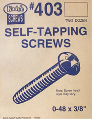 HO Kadee #403 Metal Roundhead Screws