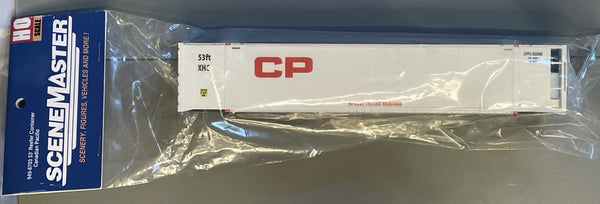 HO Scene Master 53' Reefer Van Container, CP Canadian Pacific CPPU 532480