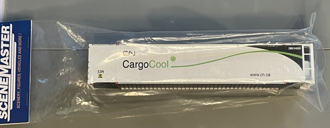 HO Scene Master 53' Reefer Van, CN Cargo Cool CNRU 540020