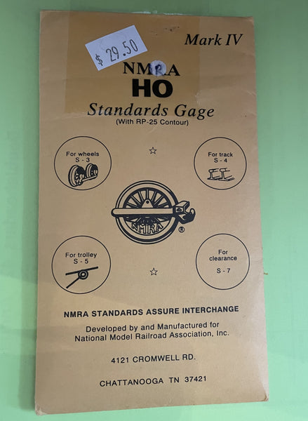NMRA HO Standards Gage Mark IV