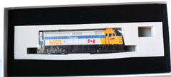 N Rapido VIA RAIL CANADA GMD F40PH-2D Locomotive (Canada Scheme) w/DCC and Sound