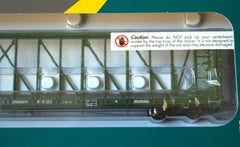 HO Rapido British Columbia Railway NSC 73' Centrebeam Flatcar 174008A
