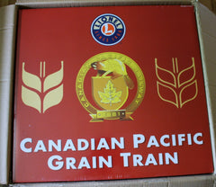 O, Lionel Canadian Pacific Grain Train Set w/TMMC Item 6-31736