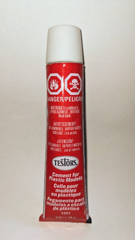 Testors 5/8 oz. Cement Adhesive for Plastics #3501X