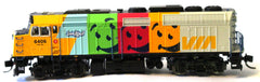 N Rapido General Motors Diesel Locomotive F40PH-2D VIA RAIL CANADA (Kool Aid Scheme) w/DCC and Sound