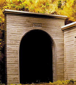 N Chooch Single Track Concrete Tunnel Portal 2-Pack #9720