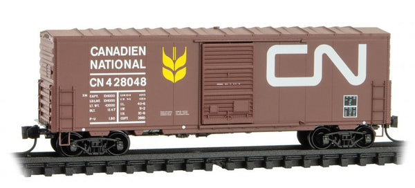 Micro-Trains N Canadian National 40' Single Door Standard Box Car 02400510