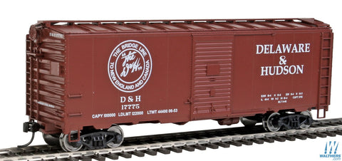 HO Walthers MainLine D & H 40' AAR Boxcar