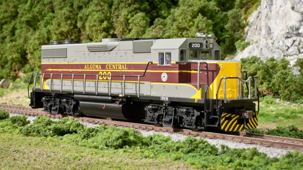 HO Atlas Trainman Gold Algoma Central GP38-2 Diesel Loco #204 with DCC and Sound