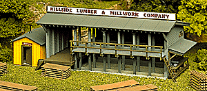 HO Atlas Lumber Yard Kit #750