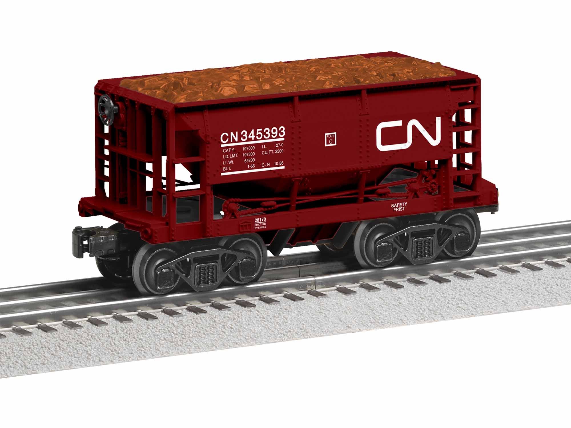 O Lionel CN Ore Car 6-Pack #1928170