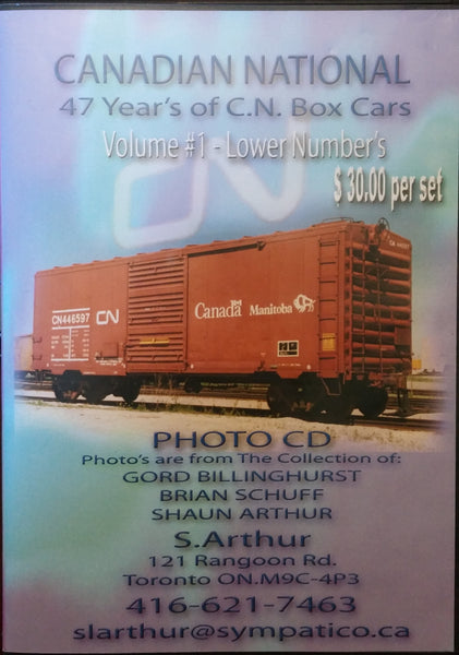 Canadian National Volume 1 and 2 Photo CD - Lowest Number's to Higher Number's