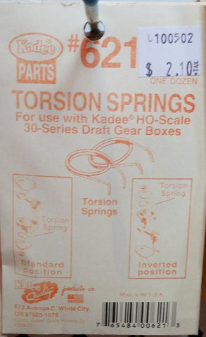 HO Kadee #621 Torsion Springs