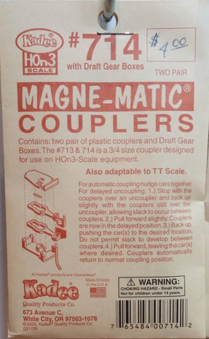 HO Kadee #714 Couplers