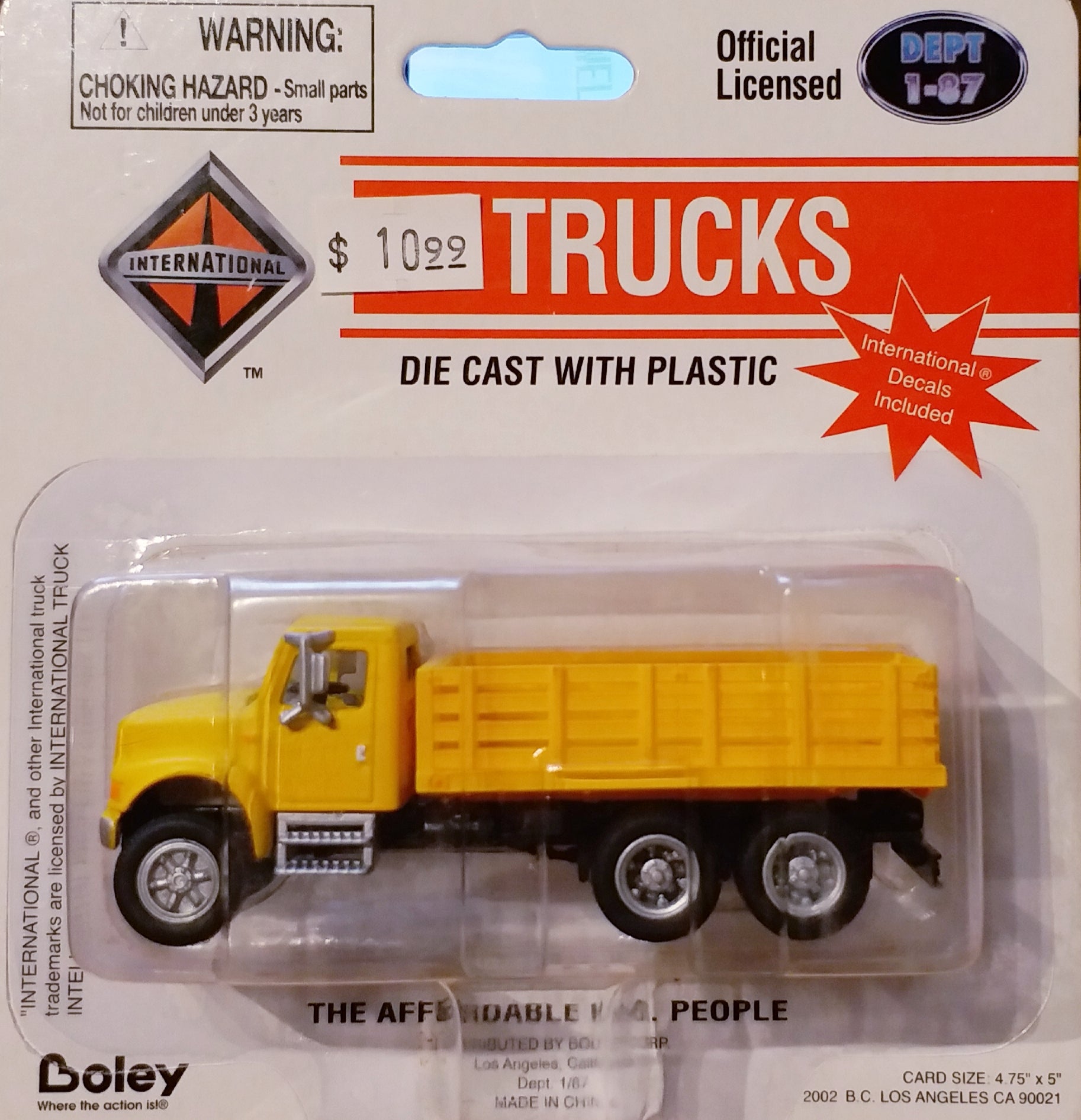 HO Boley International Truck #4006