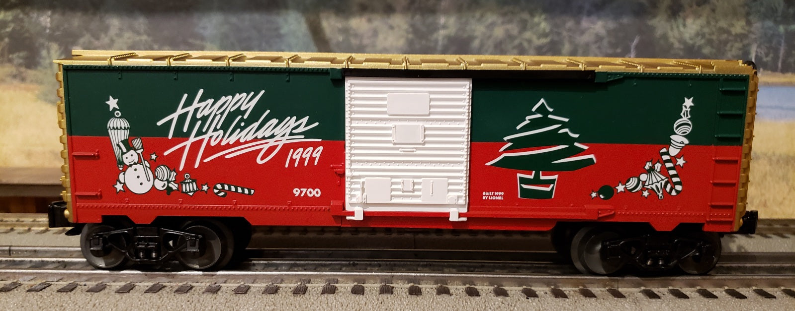 O Lionel 26243 1999 Christmas Boxcar
