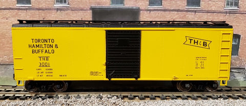 HO Scale Toronto Hamilton & Buffalo 40' Boxcar 3163 Bowser Item 2-5963