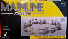 O K-Line Mainline America Split Rail Fence Set K-418301