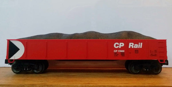 O Lionel CP Rail Gondola #17400 w/ coal load