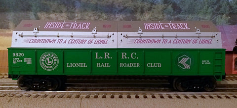 O Lionel Railroader Club "Countdown to a Century" Gondola
