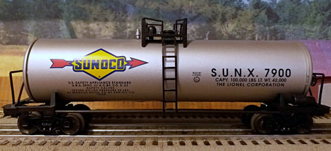 O Lionel 7900 Sunoco Unibody Tank Car