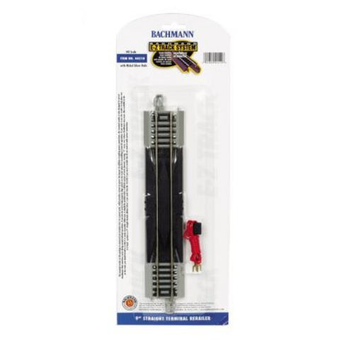 Bachmann HO EZ Track 9" Straight Terminal Rerailer #44510