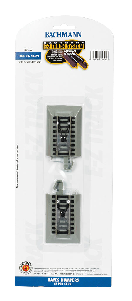 HO Bachman EZ Track Hayes Bumpers #44591