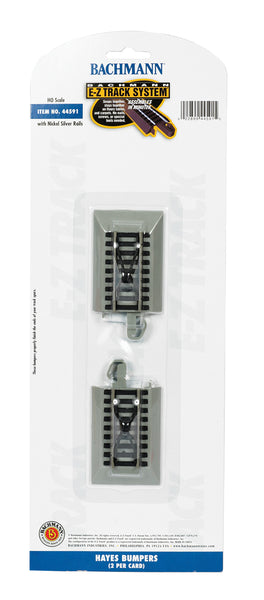 HO Bachman EZ Track Hayes Bumpers #44591
