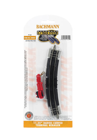 N Bachmann EZ Track 11 3/4" Radius Terminal Rerailer #44802