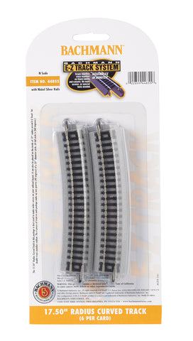 N Bachmann EZ Track 17.50" Radius Curved Track