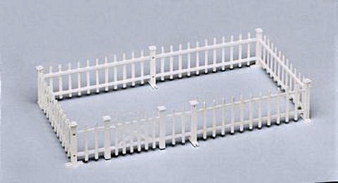 O Bachmann Plasticville Platform Fence with Gate #45991