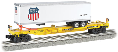 O Bachmann Williams TTX Front Runner With Union Pacific Trailer