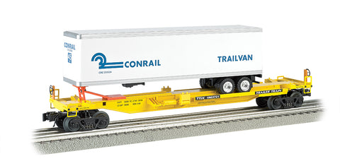 O Bachmann Williams TTX Front Runner with Conrail Trailer