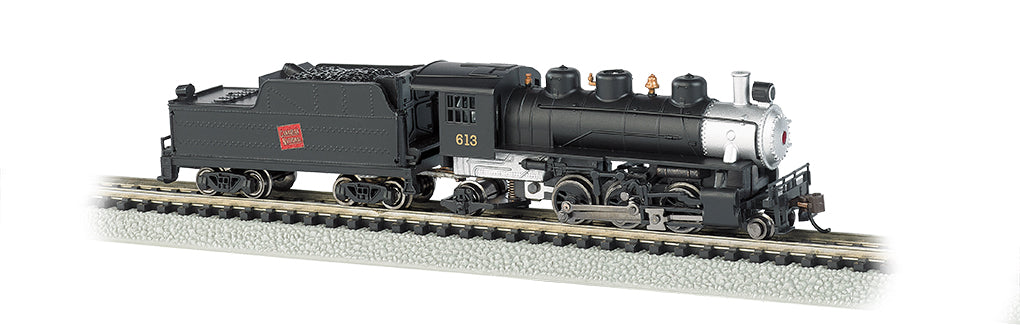 N Bachmann CN Prairie 2-6-2 Locomotive & Tender #613