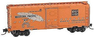 N Micro-Trains Western Pacific 40' Standard Box Car #WP1952