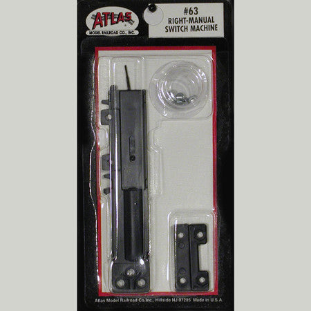 Atlas HO Right Manual Switch Machine #63