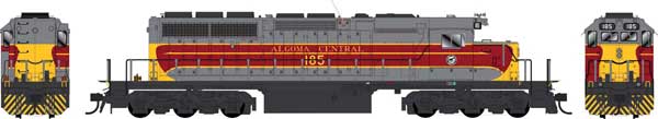 Bowser 25017 Algoma Central SD40-2 Diesel Loco #186 with DCC and Sound