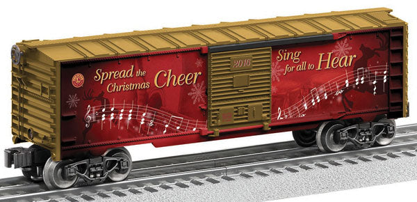 O Lionel 83175 2016 Christmas Music Boxcar