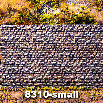HO/N Chooch Cut Stone Interconnecting Wall #8310