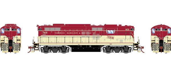 HO Athearn Genesis TH&B #401 GP9 Diesel Locomotive w/ DCC and Sound