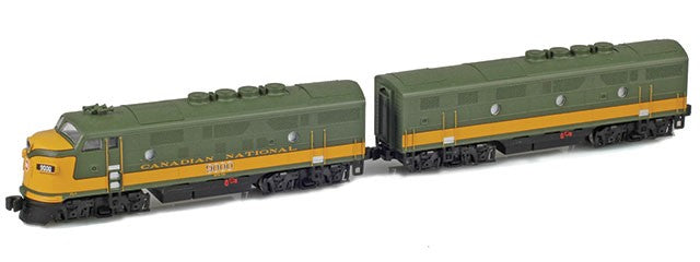 Z Scale AZL CN F3 A-B Diesel Locomotive Set 62914-2