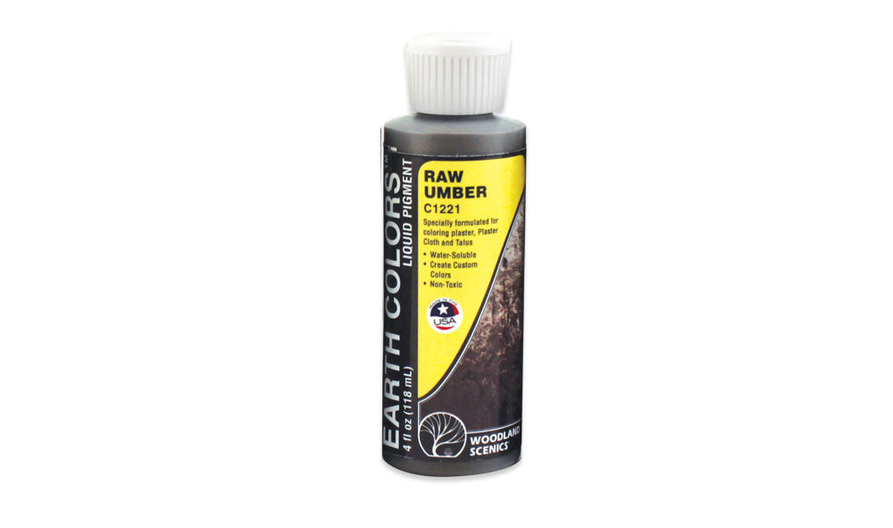 Liquid Pigment Raw Umber 4fl oz C1221