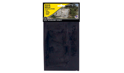 Woodland Scenics Strata Stone Rock Mold C1239