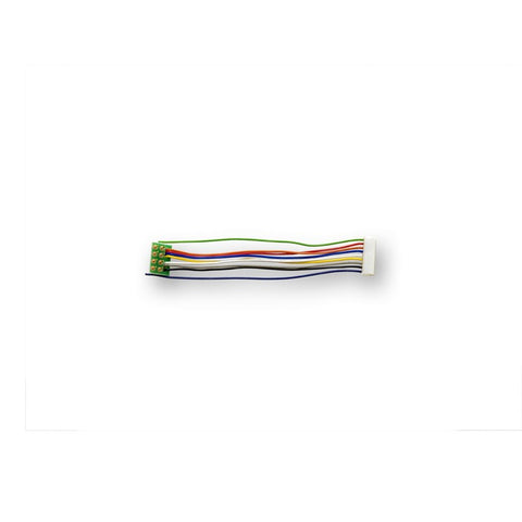 Digitrax DHWHP 9 pin to DCC medium plug long harness (3”)